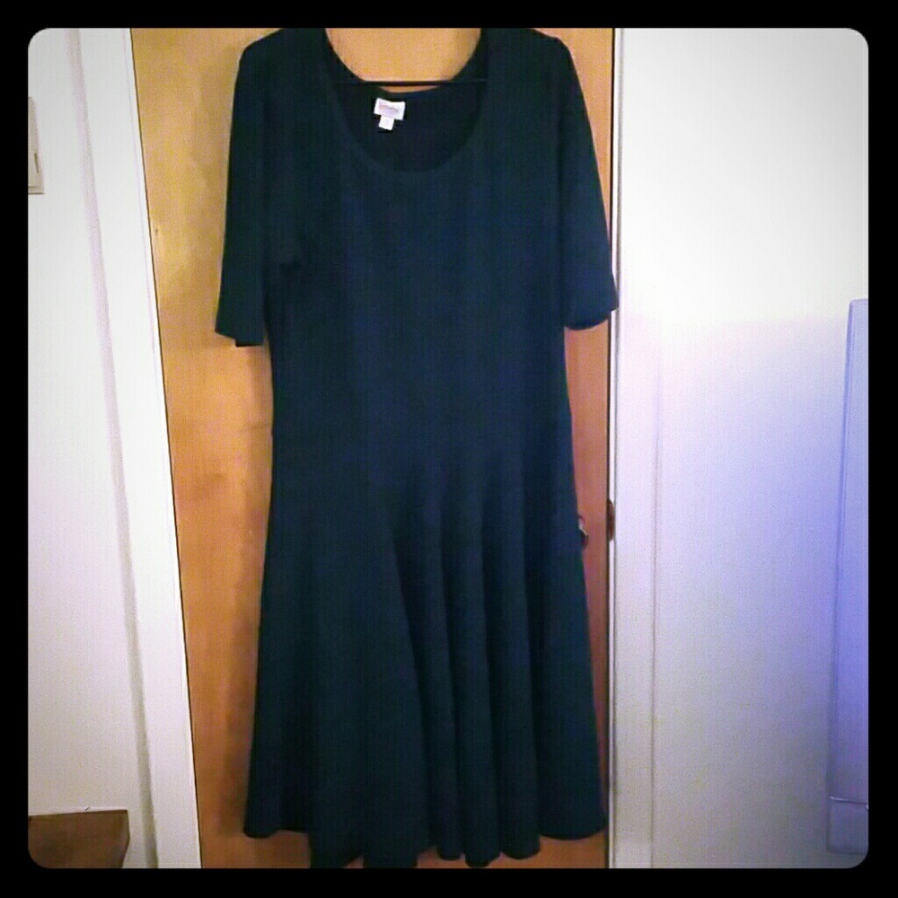 Textured Emerald Green Lula Roe Julia